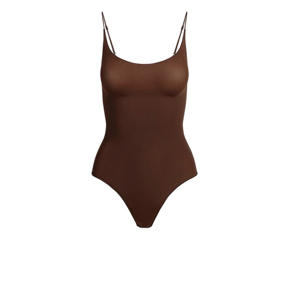 SKIMS fits everybody cami bodysuit cocoa large - Picture 5 of 6